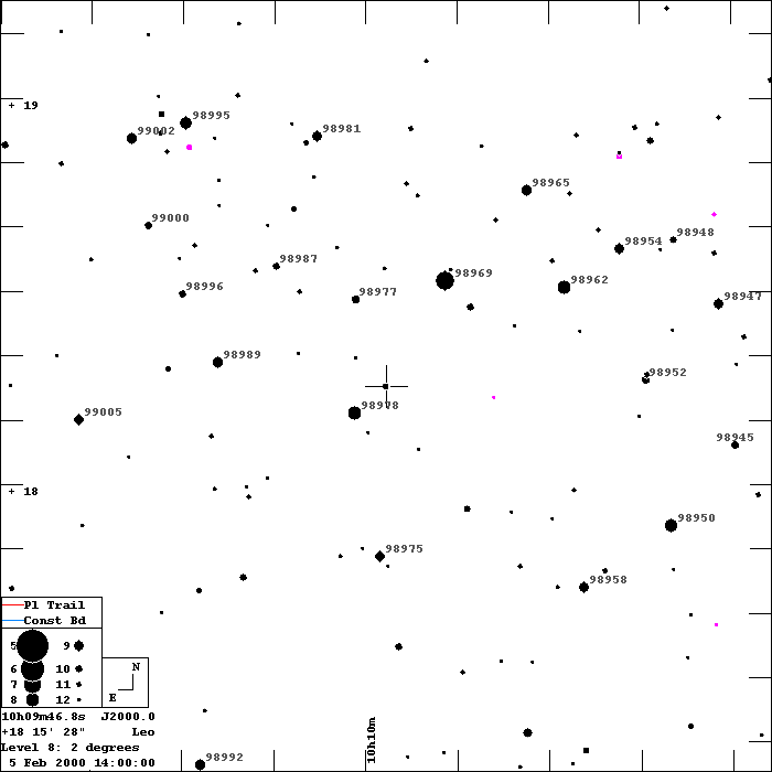 Leukothea Detailed Finder Chart