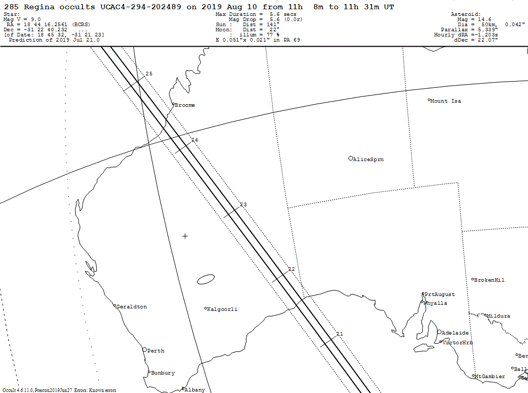 Regina Update Map
