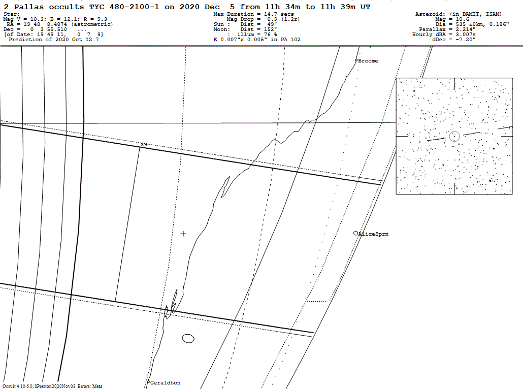 Pallas Update Map