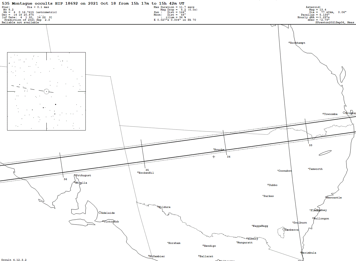 Montague Update Map