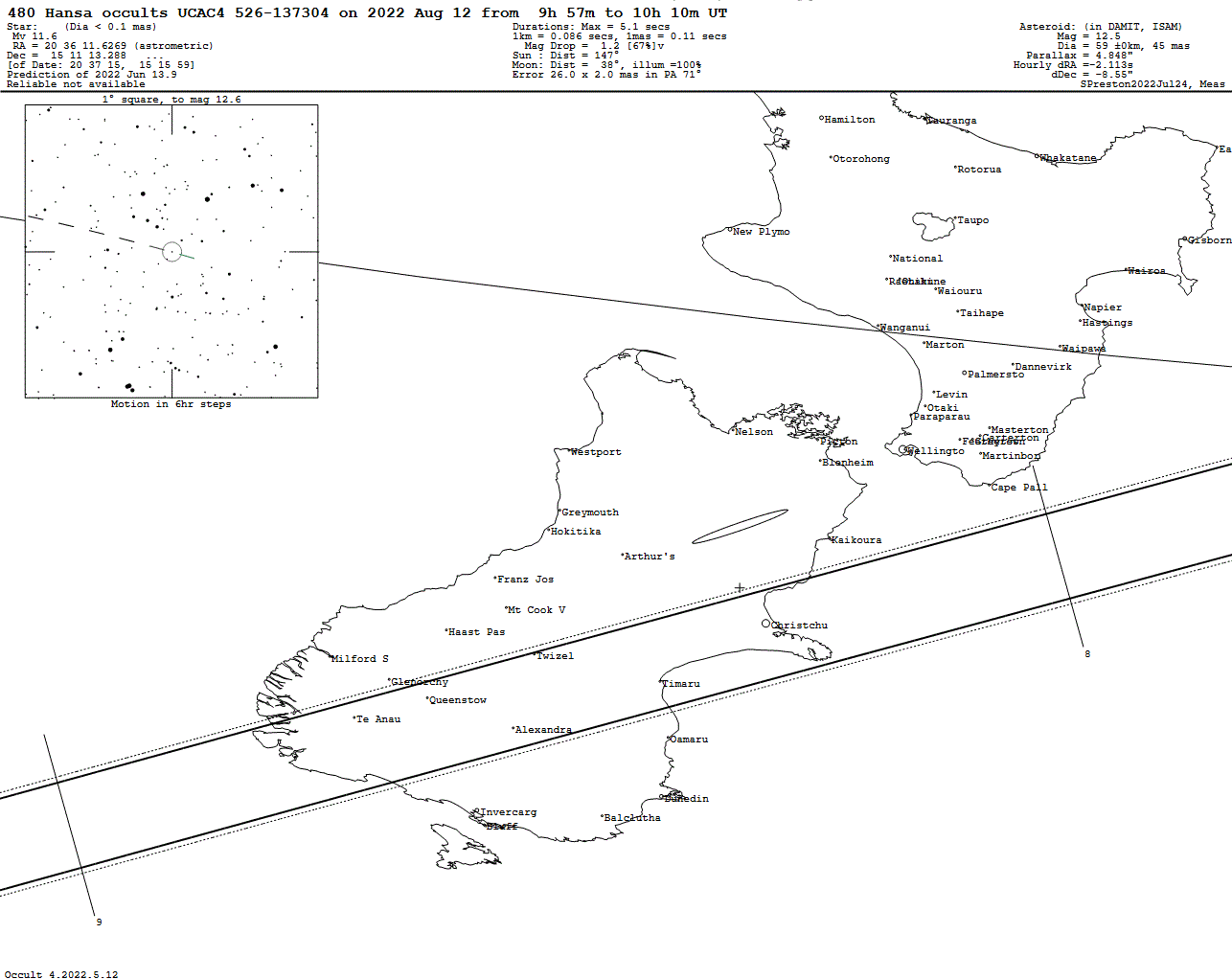 Hansa Update Map