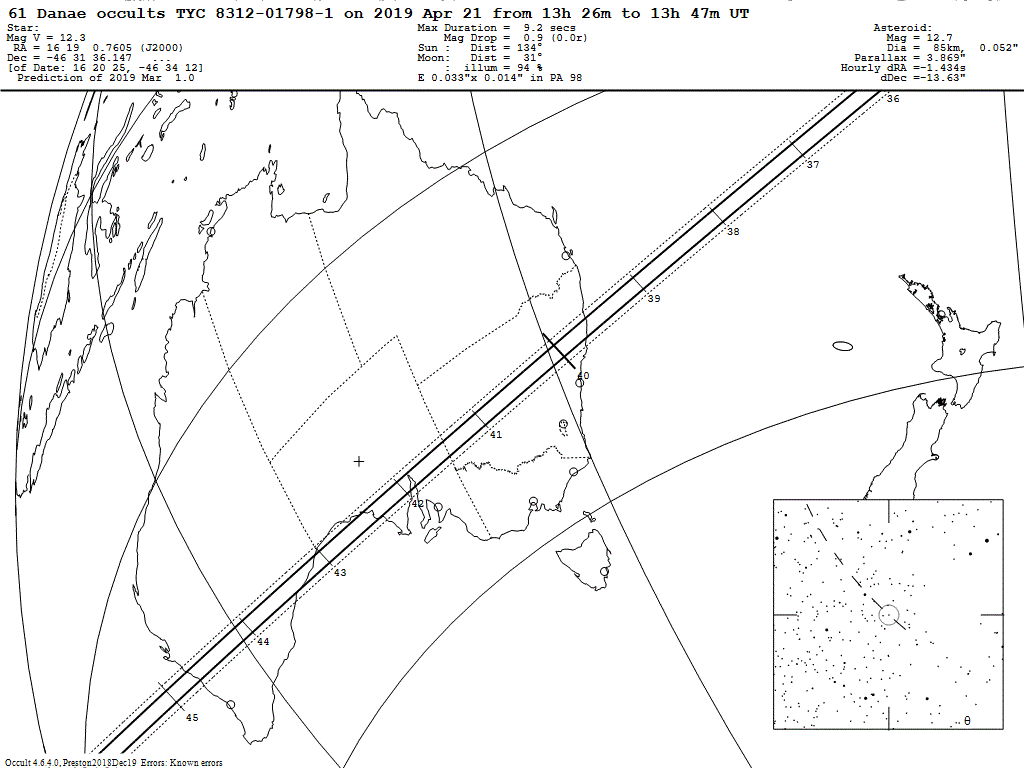 Danae Update Map