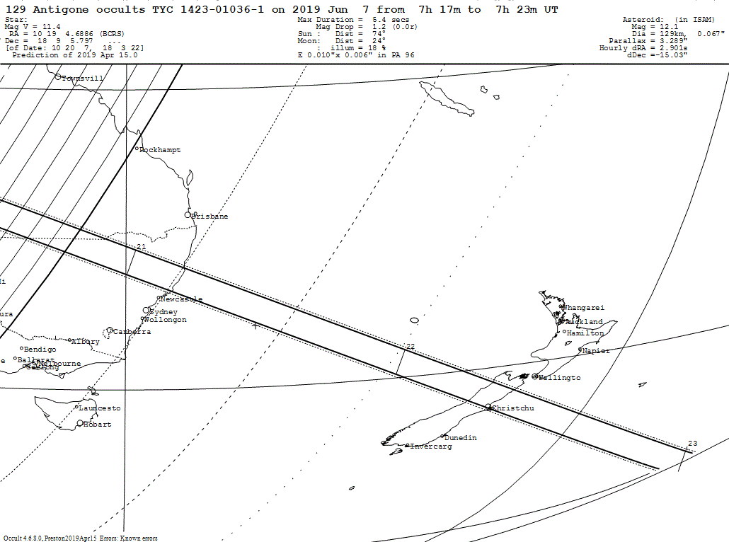 Antigone Update Map