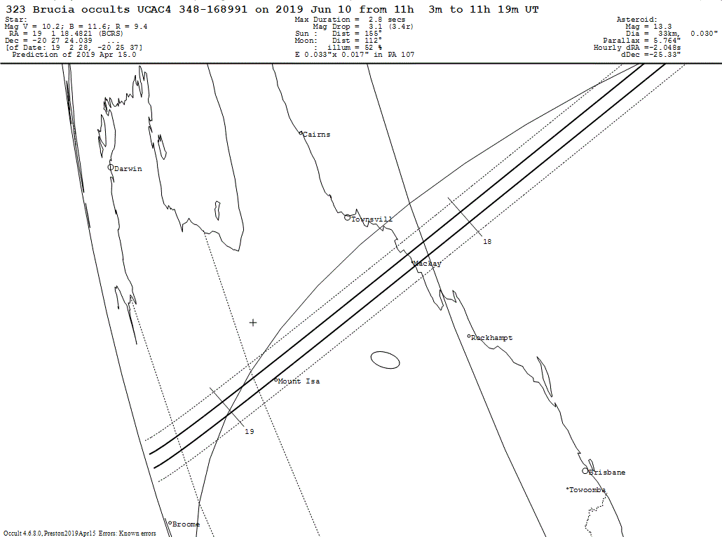 Brucia Update Map