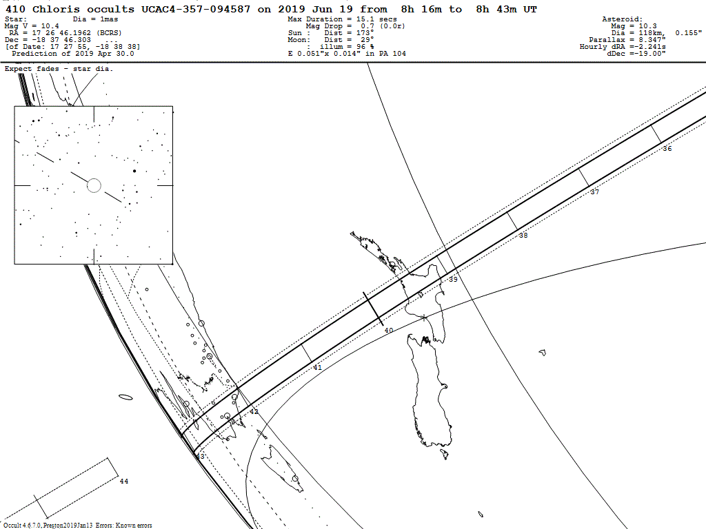 Chloris Update Map