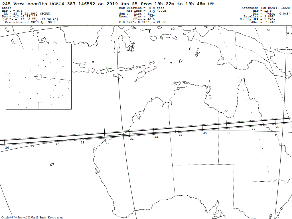 Vera Update Map