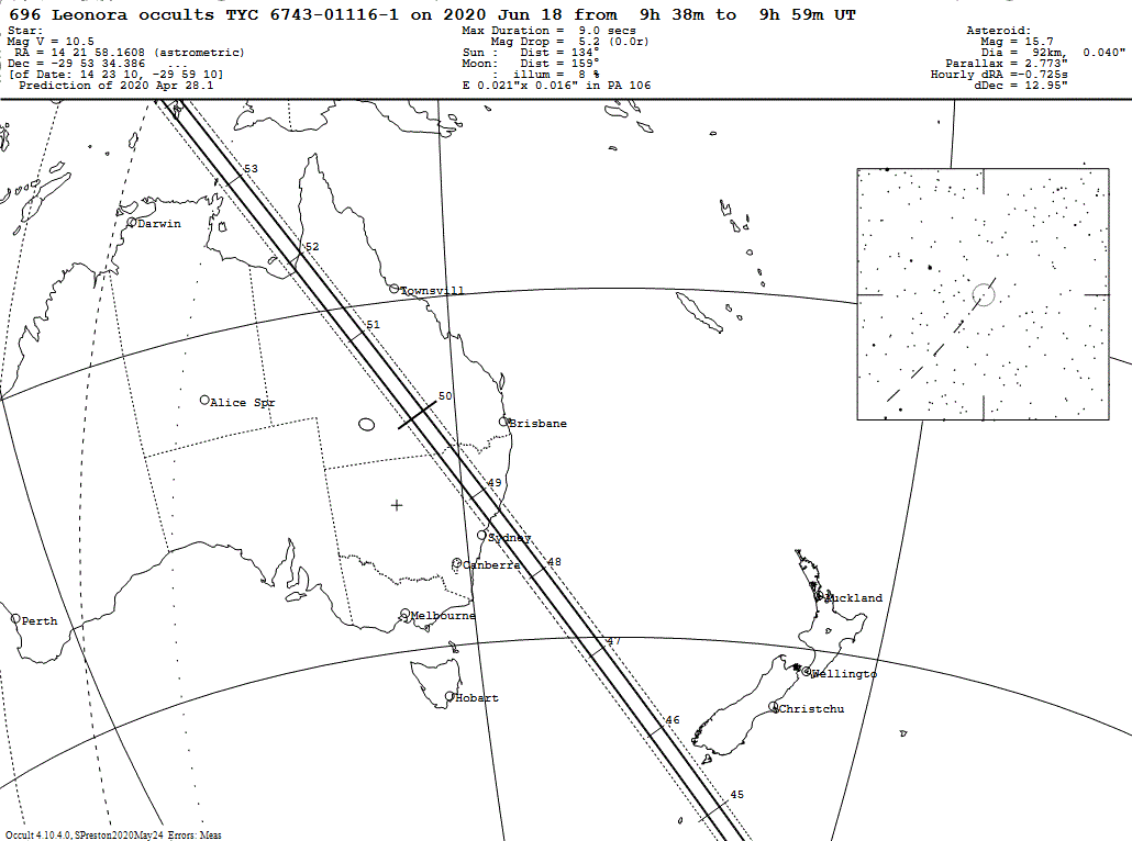 Leonora Update Map