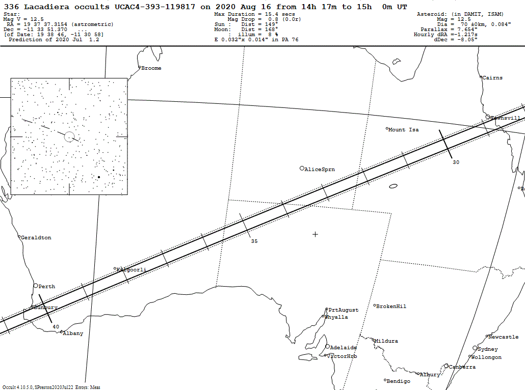 Lacadiera Update Map