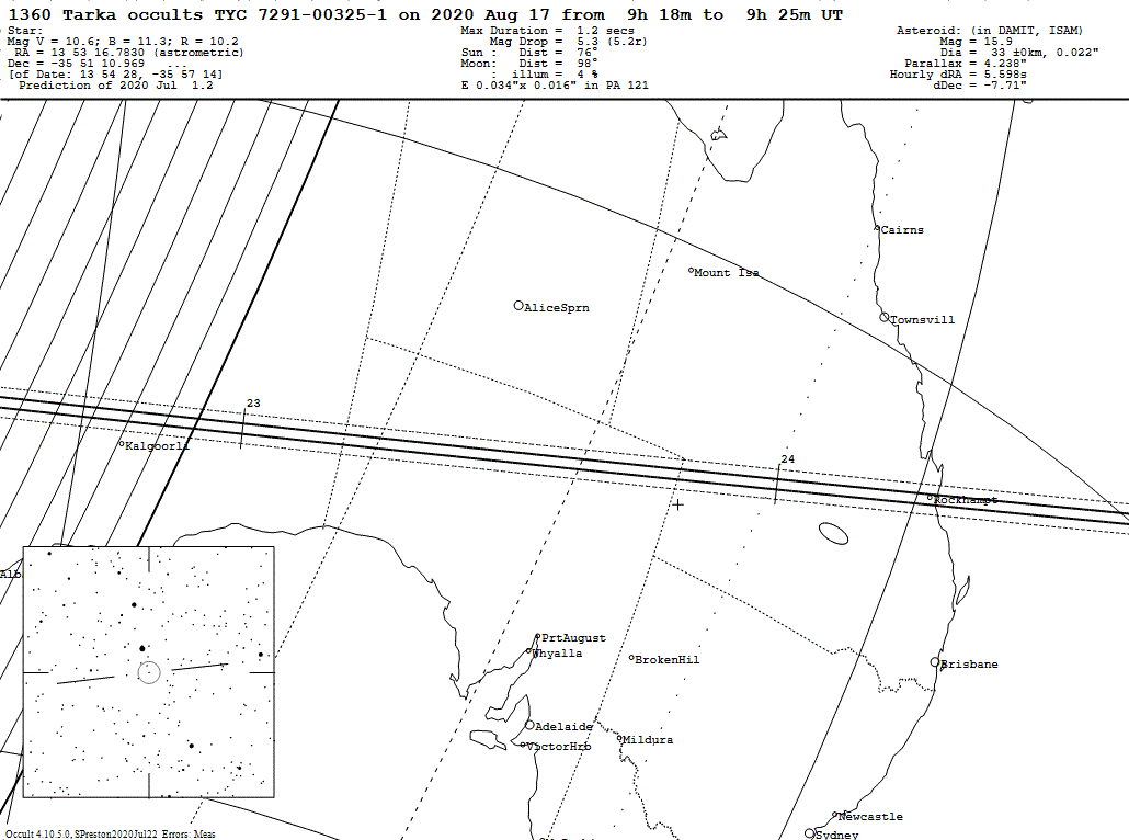 Tarka Update Map