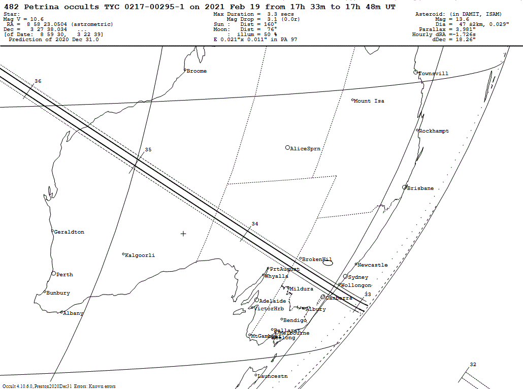 Petrina Update Map