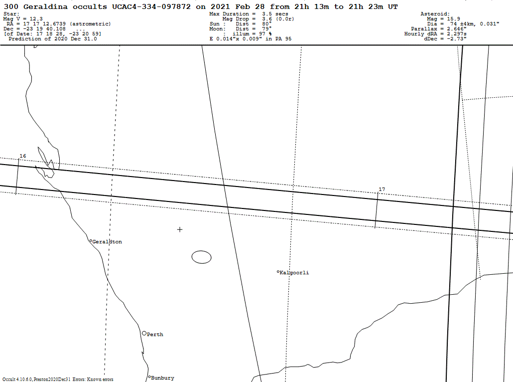 Geraldina Update Map