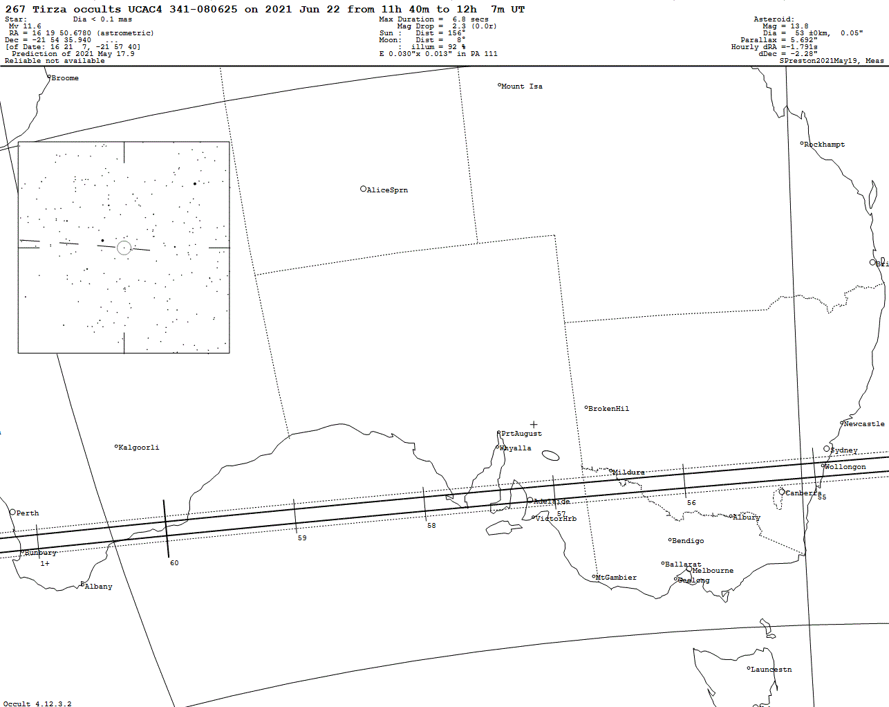 Tirza Update Map