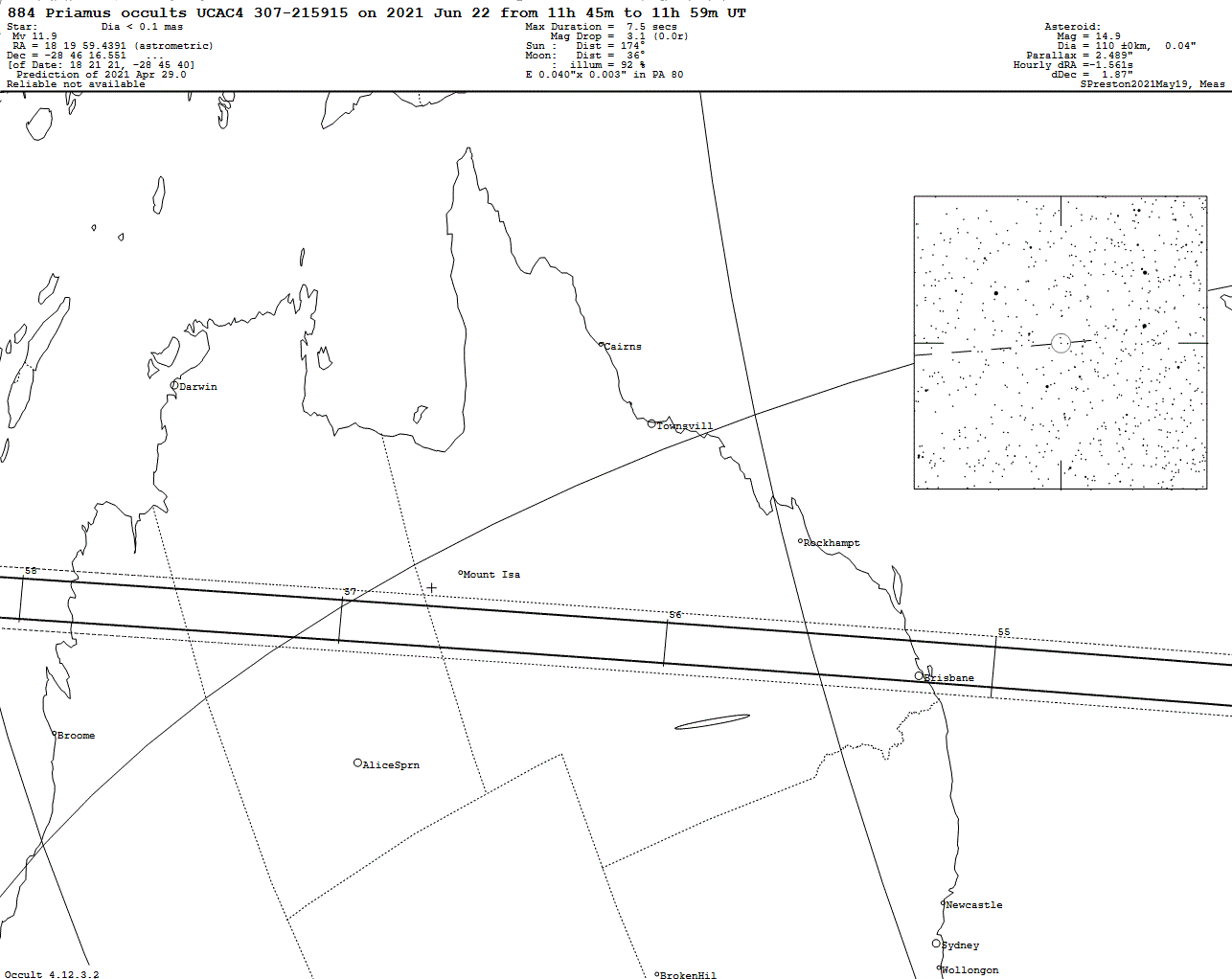 Priamus Update Map