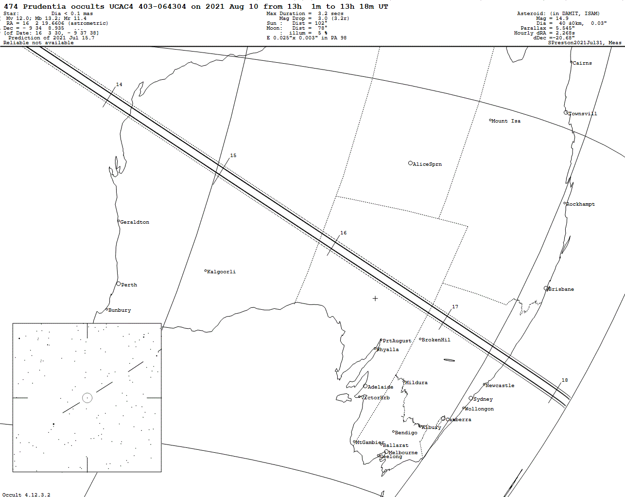 Prudentia Update Map