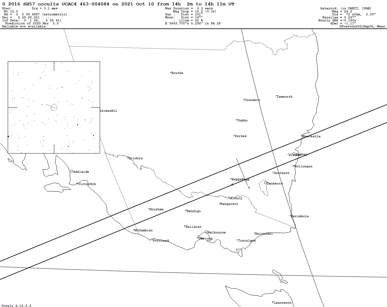 2016 SH57 Update Map