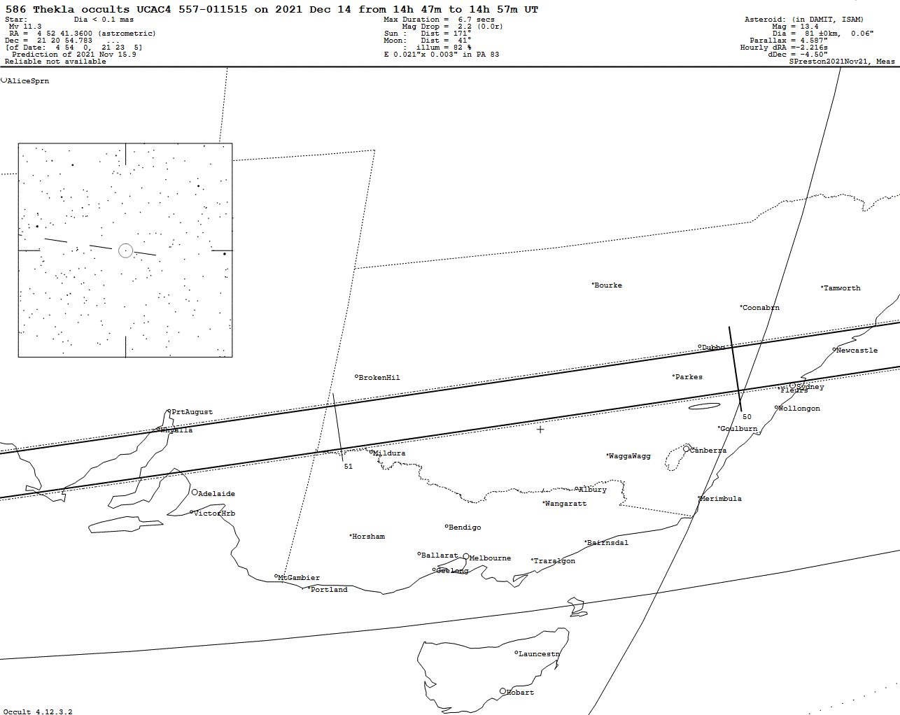 Thekla Update Map