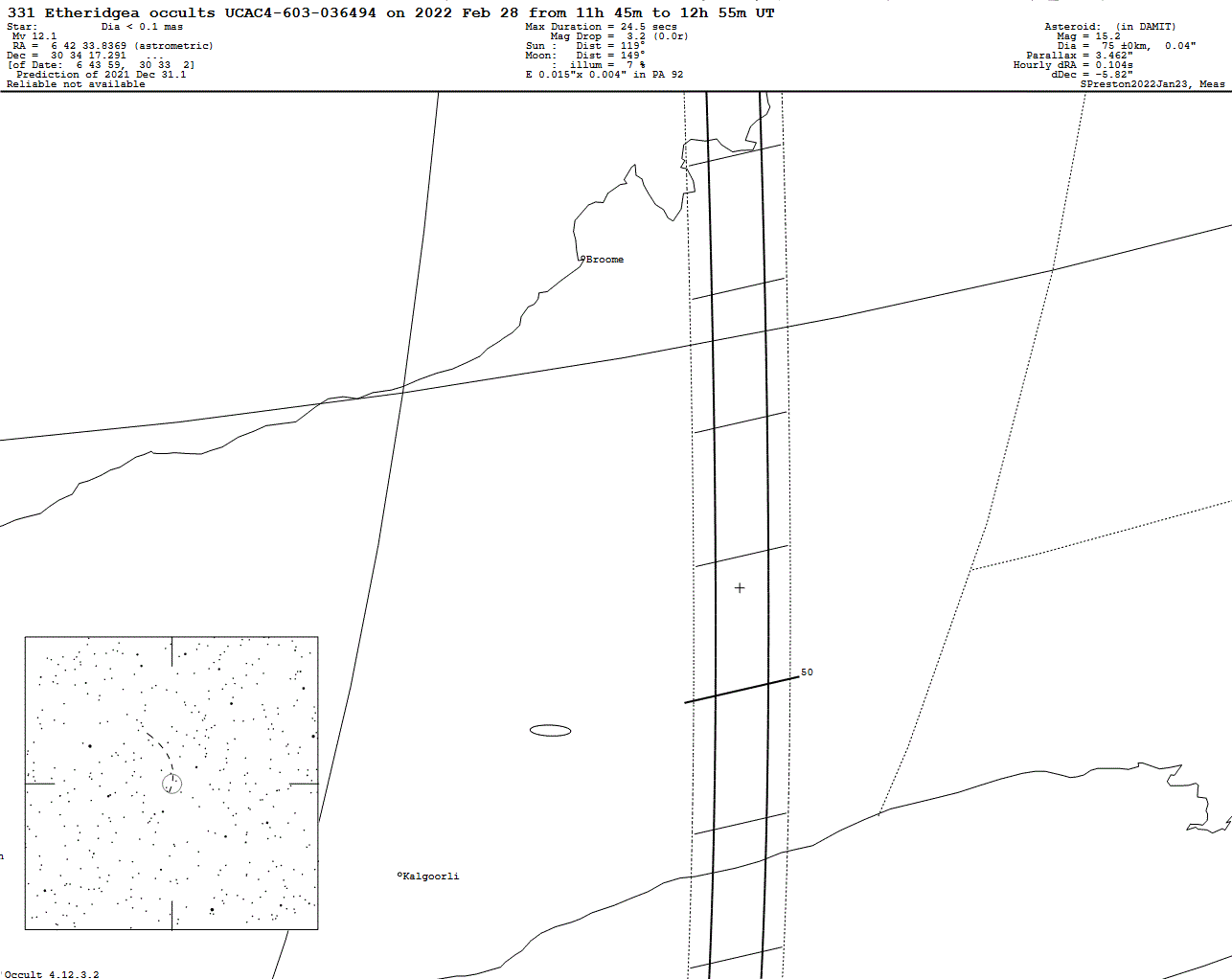 Etheridgea Update Map