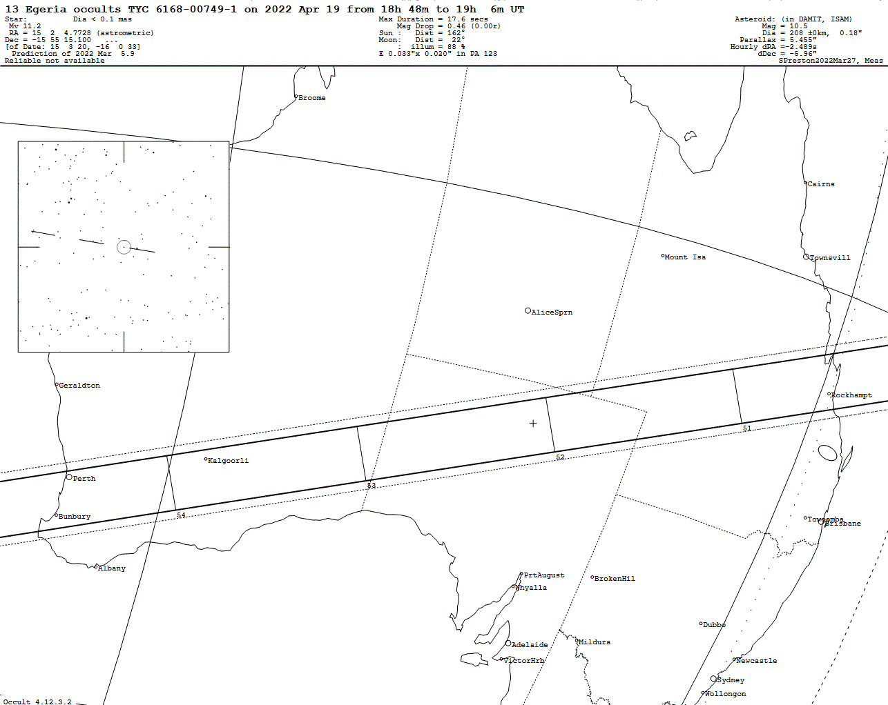 Egeria Update Map