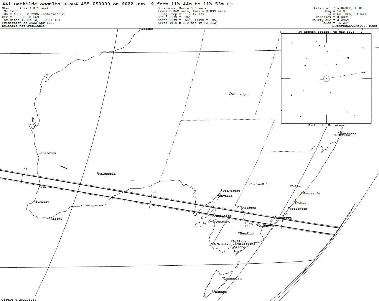 Bathilde Update Map