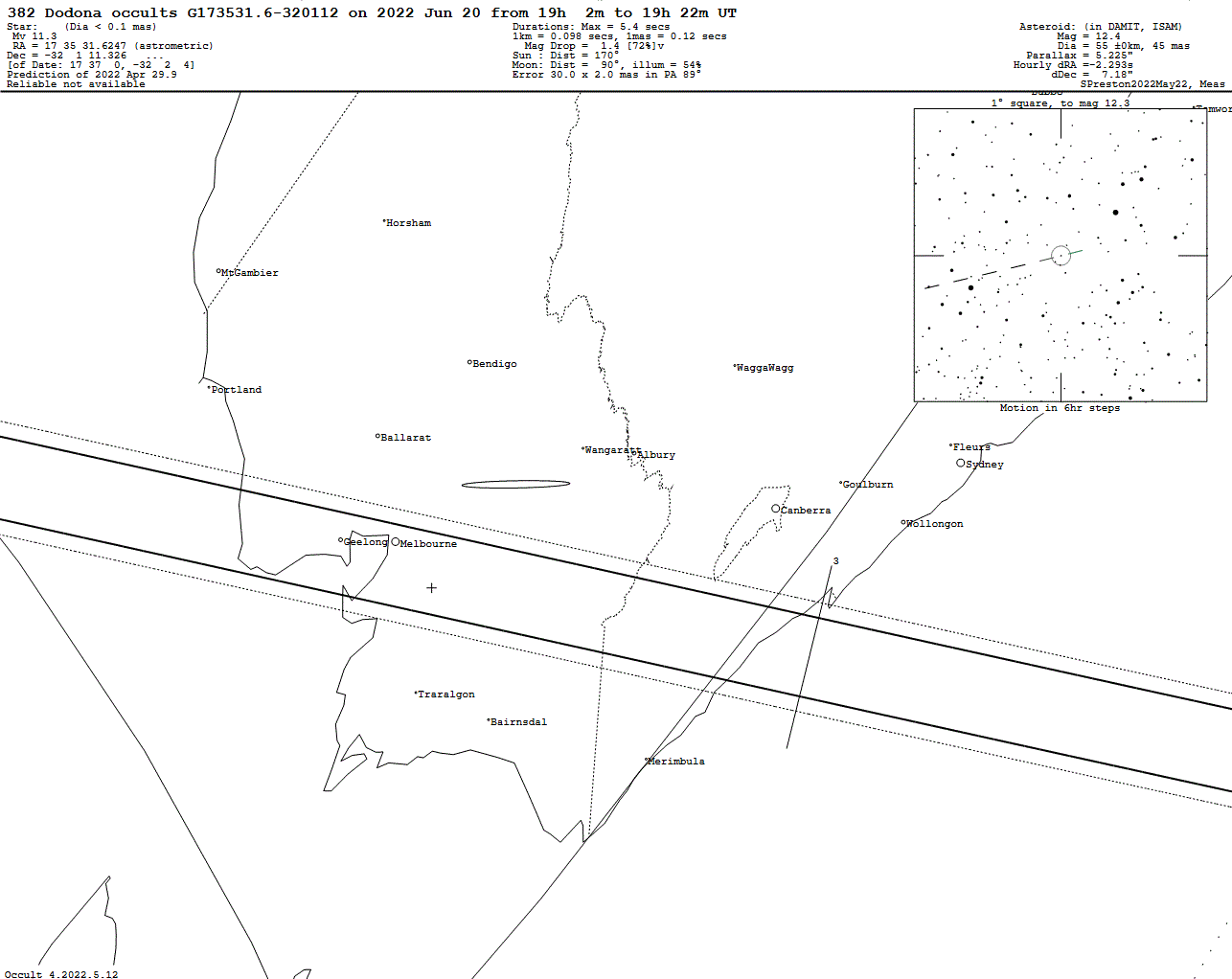 Dodona Update Map