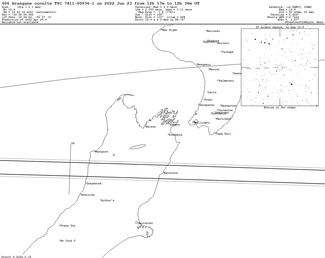 Brangane Update Map