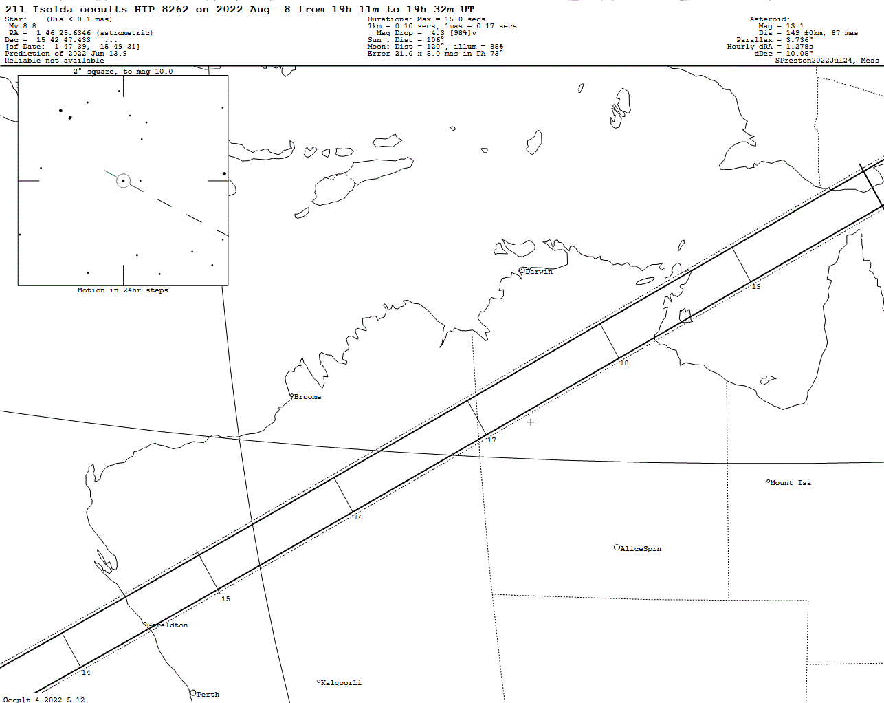 Isolda Update Map