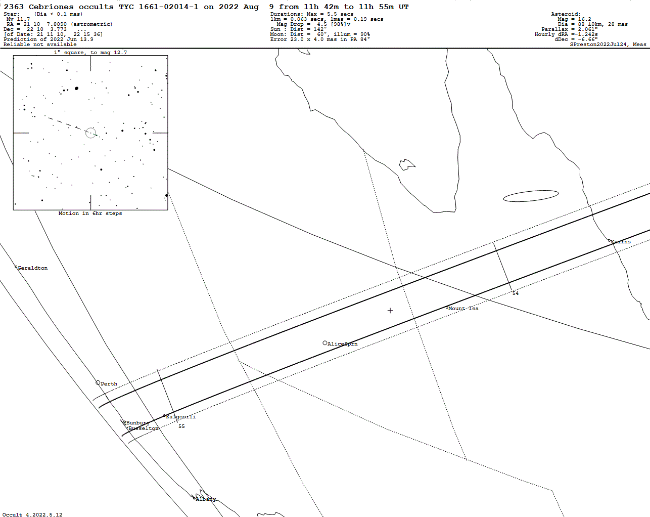 Cebriones Update Map