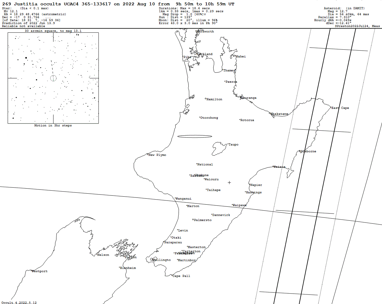 Justitia Update Map