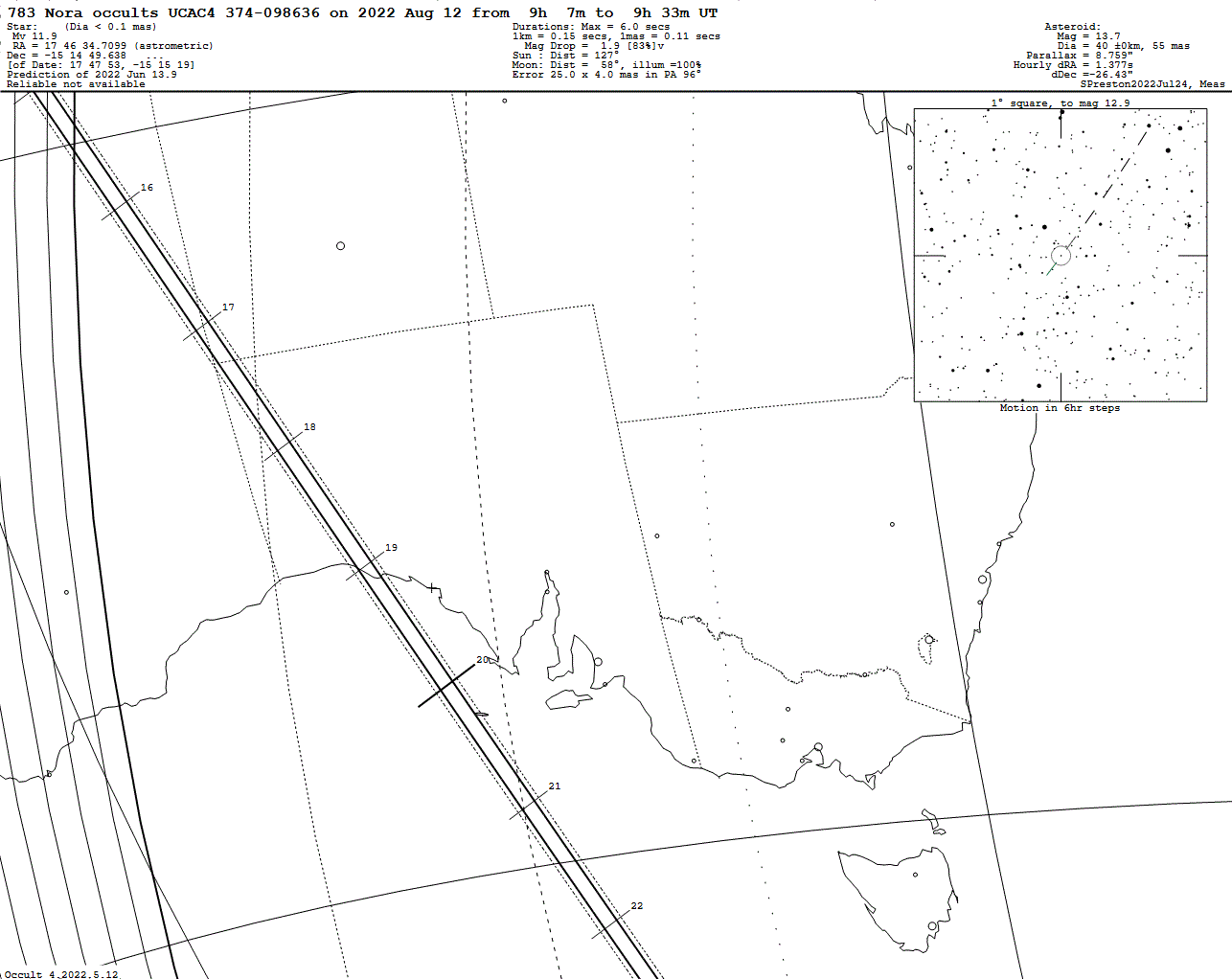 Nora Update Map