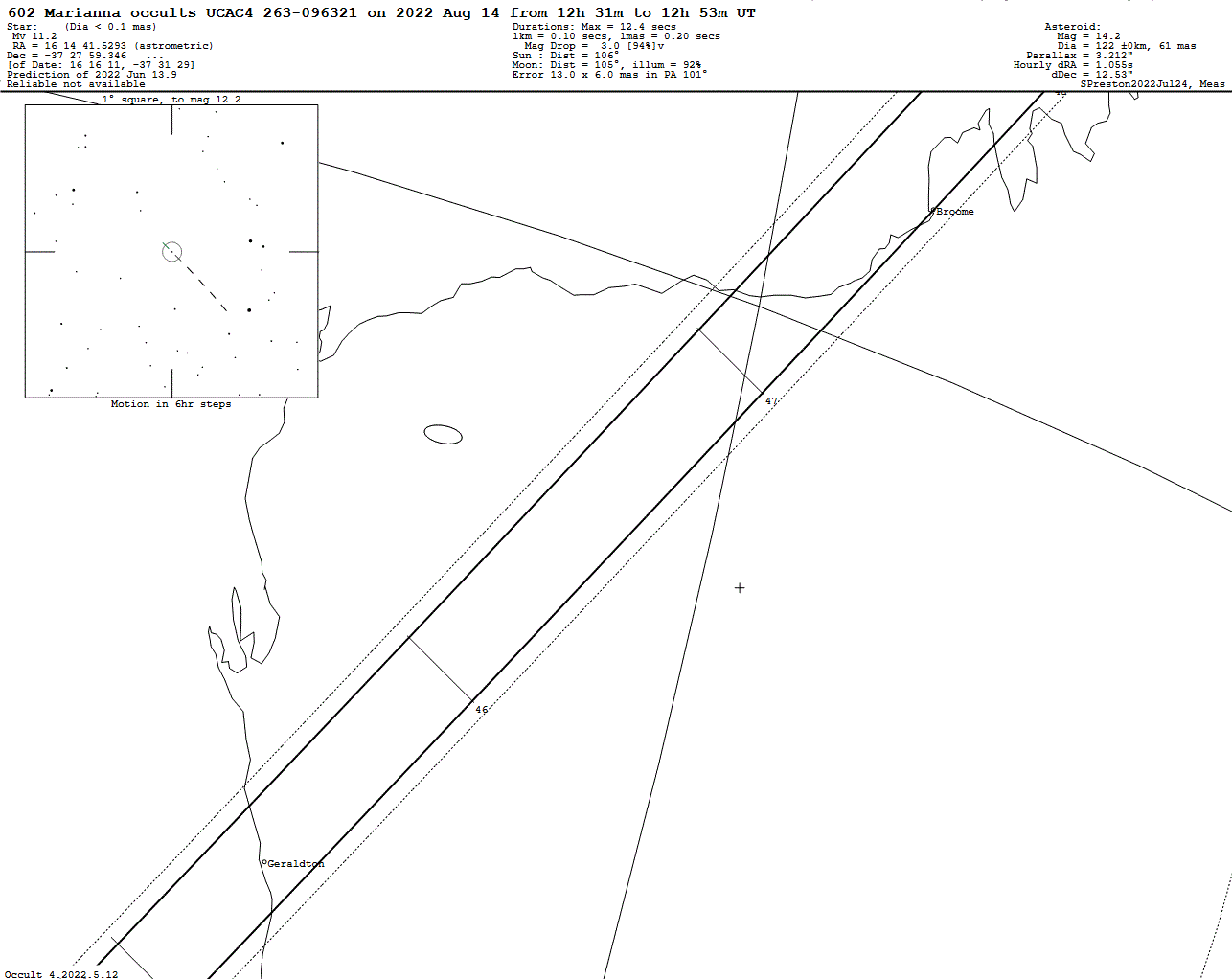 Marianna Update Map