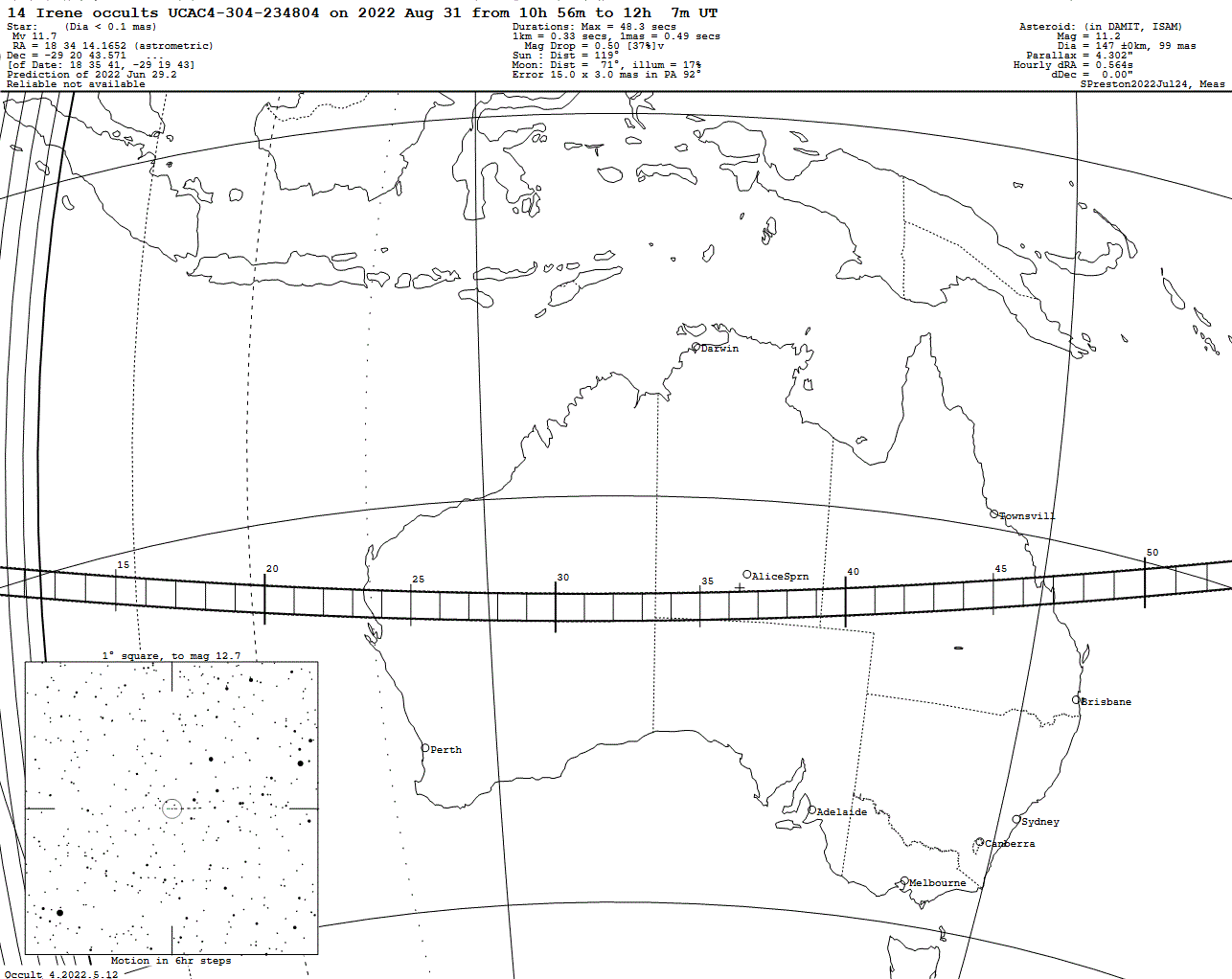 Irene Update Map