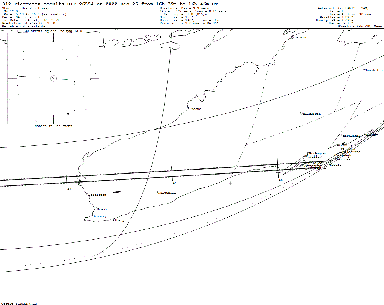 Pierretta Update Map